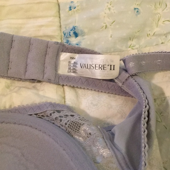 Valisere II Slate Gray Lace Bra - Picture 6 of 6